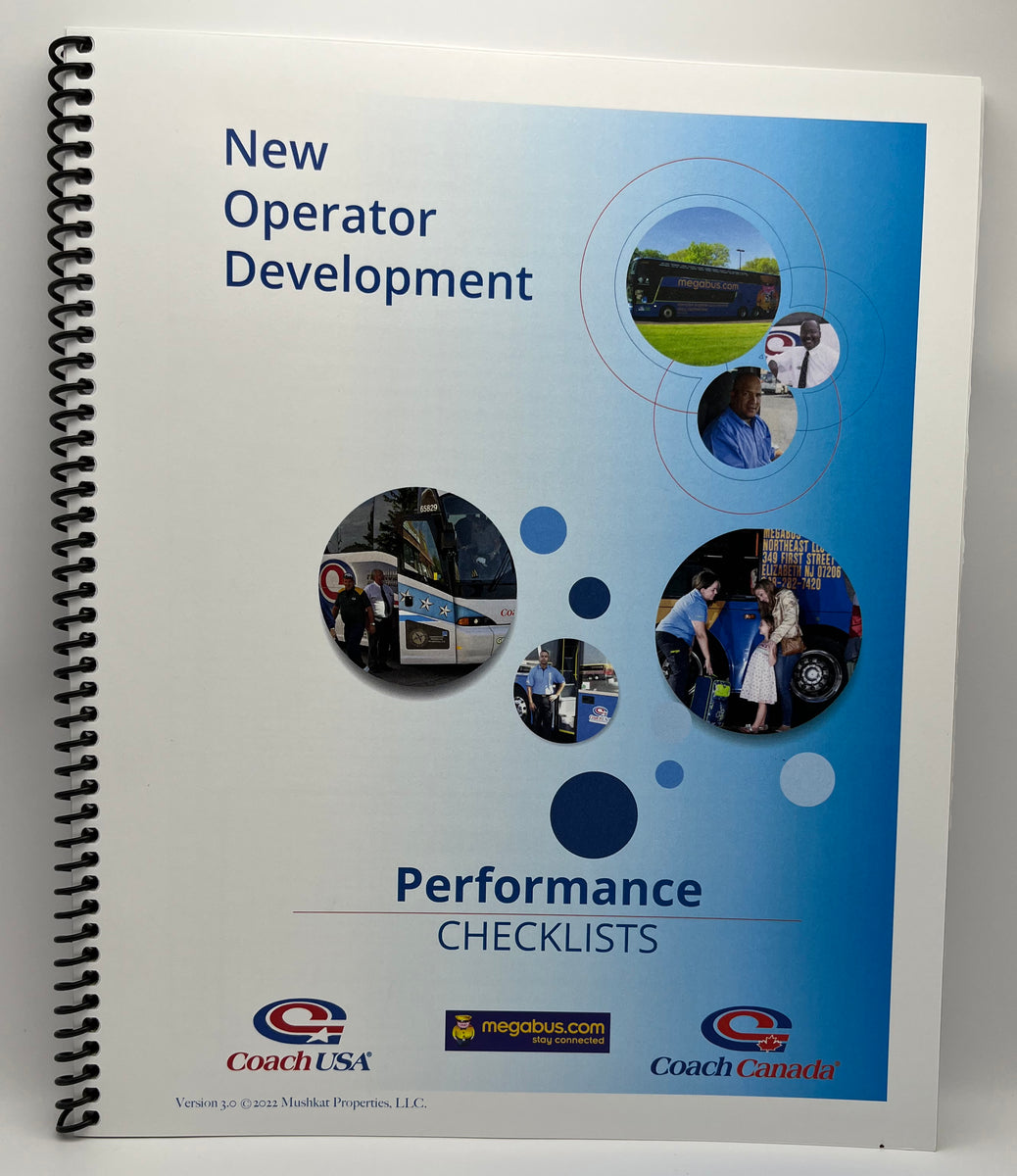 New Operator Performance Checklist – Coach USA Marketplace