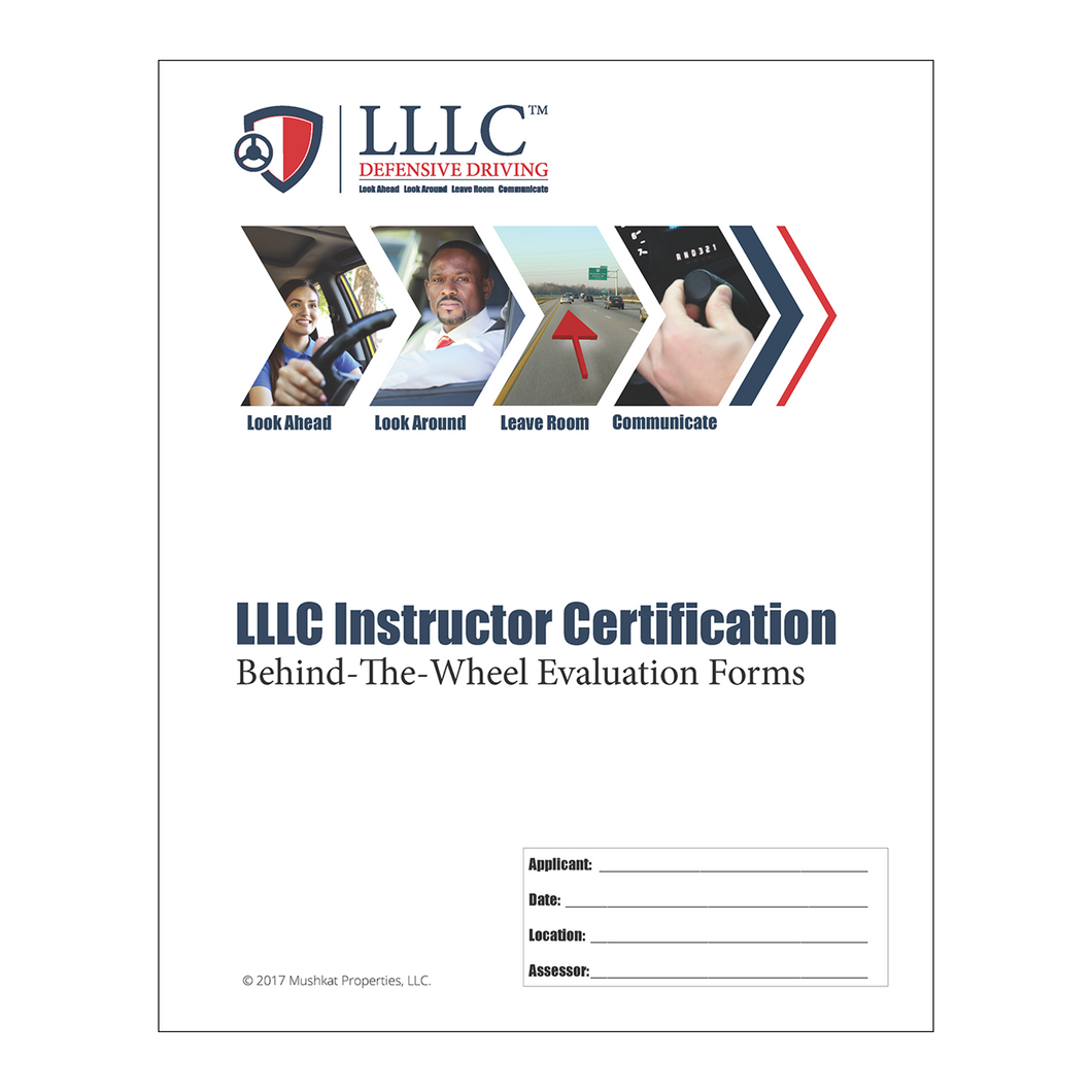 LLLC Instructor Certification Evaluation Form  (Master Instructors Only)